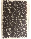Nature inspired rectangular wooden mat